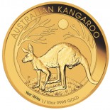 1/10 Ounce Gold Australian Kangaroo (Random Year)