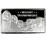 10 Ounce Silver Bar Mount Trumpmore