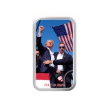 1 Ounce Silver Bar Donald Trump Fight for America